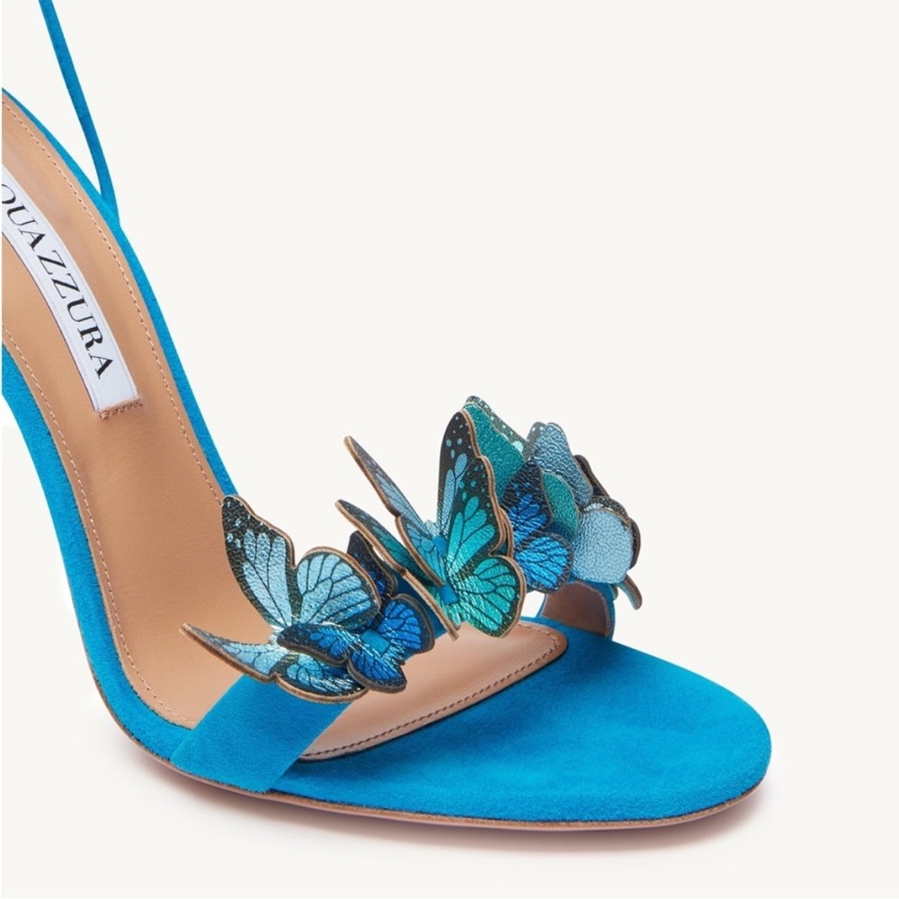 Aquazzura Papillon Sandal 105 35.5 $950 - Picture 4 of 15